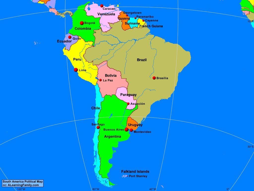 નકશો લિમા દક્ષિણ અમેરિકા
